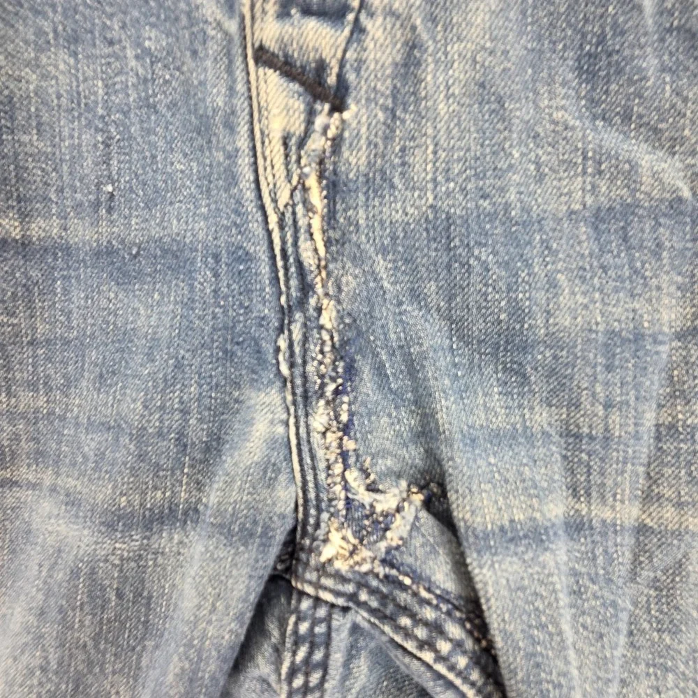 Vintage Levis Engineered Jeans Mens 34x34 Blue Buckle Back Button Fly